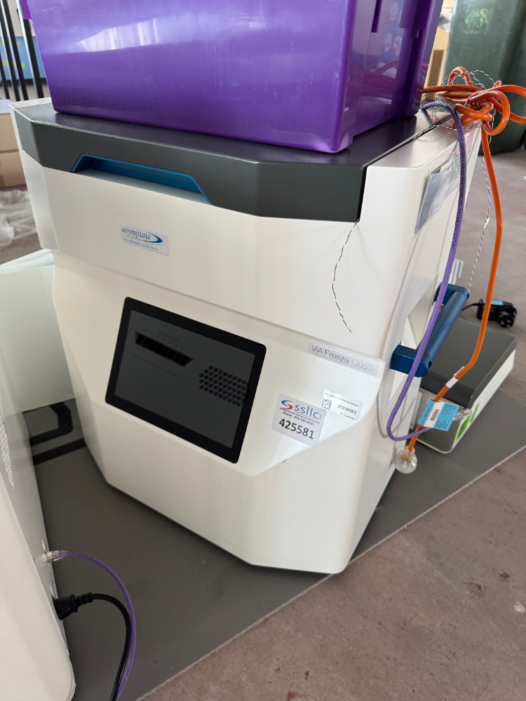 Image of Asymptote Via Freeze Quad Controlled Rate Freezer